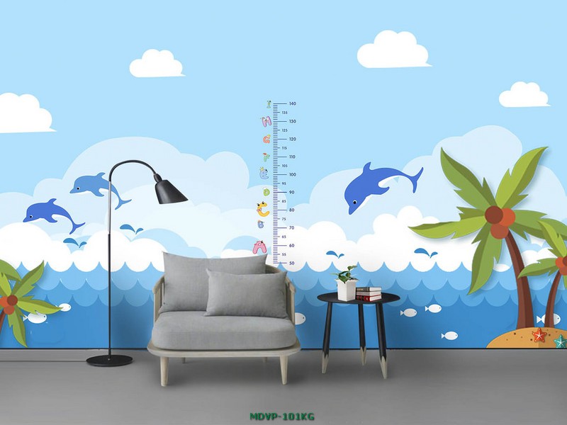 Tranh ngựa phi trên nước MDVP-004KG